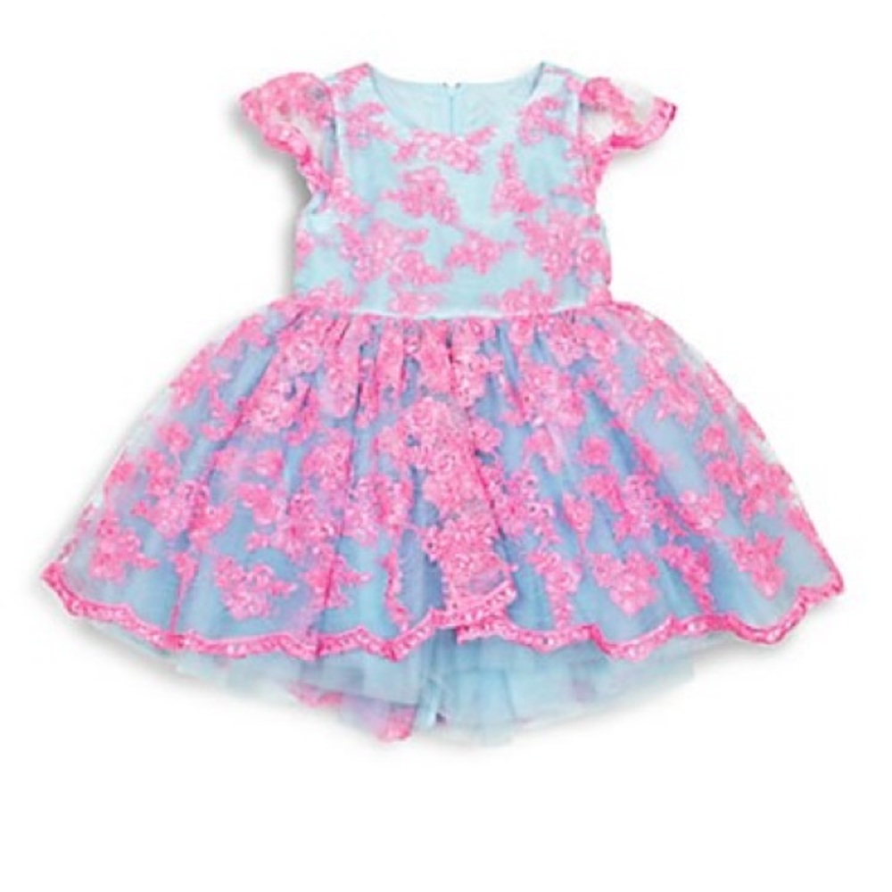 Tutu Couture Embroidered Lace Dress